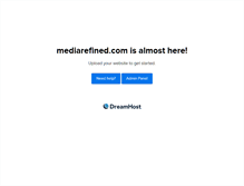 Tablet Screenshot of mediarefined.com